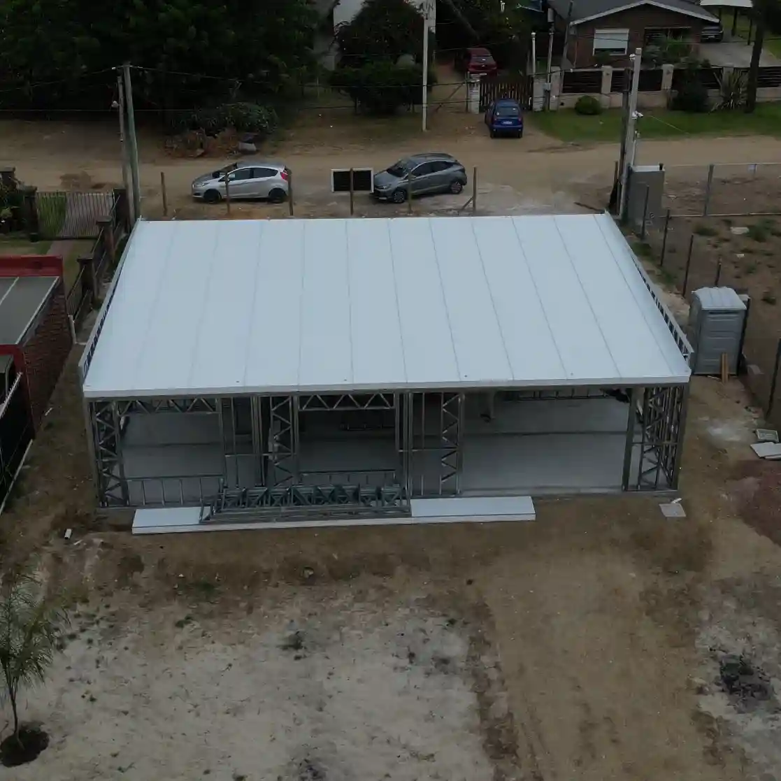 Obra en steel framing - Luis Fernández