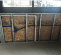 Terminaciones interiores en vivienda de steel framing